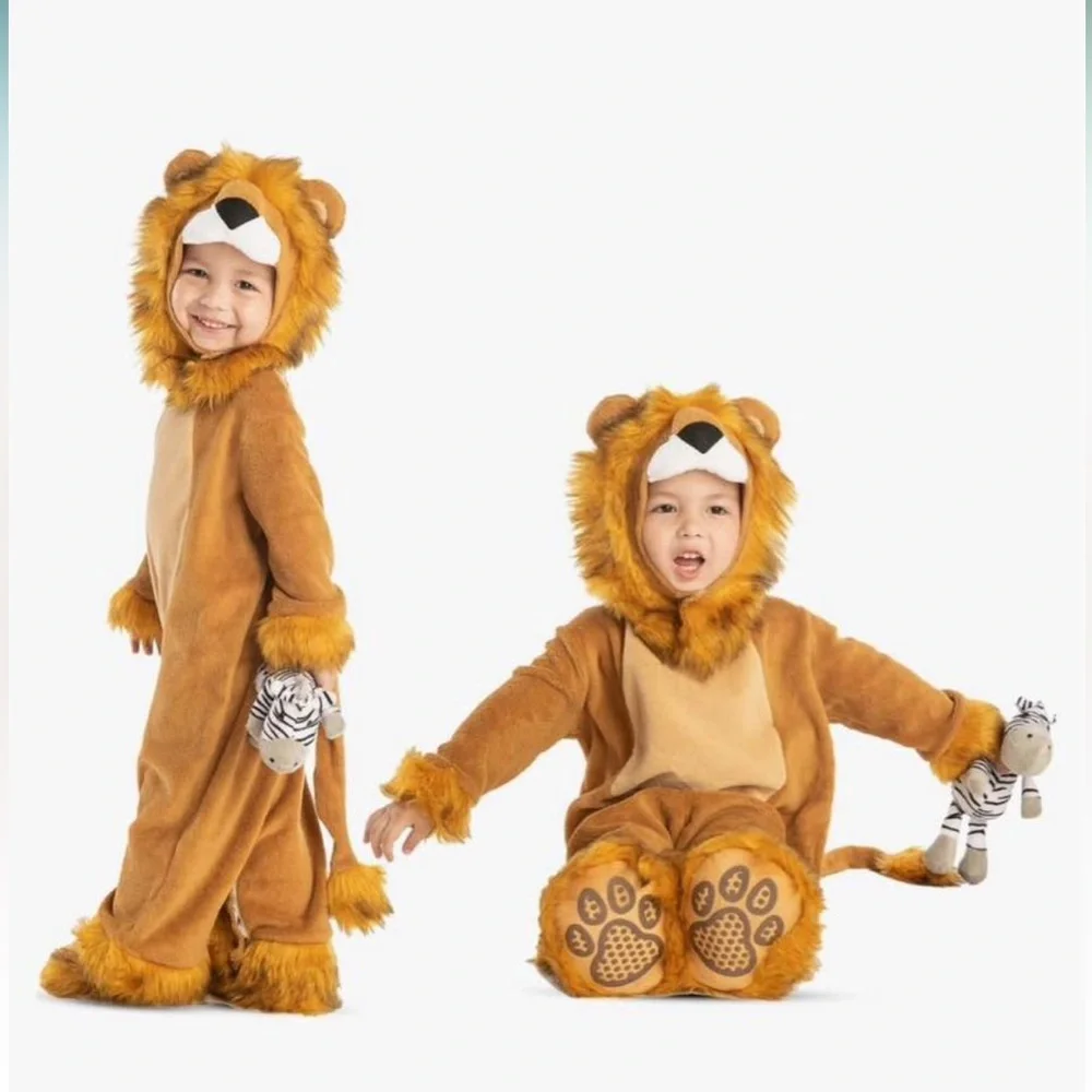 Lion costume, 3-4 T - Picture 2 of 4